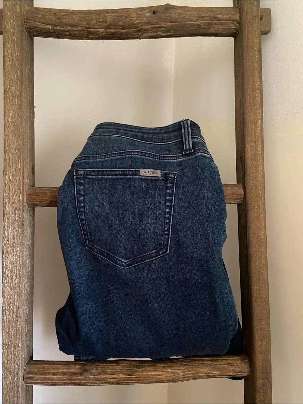 Joe's Jeans high rise curvy Boot Leg Dark Blue Denim